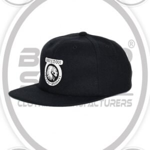 CURVED SHORT BRIM COTTON SNAP BACK