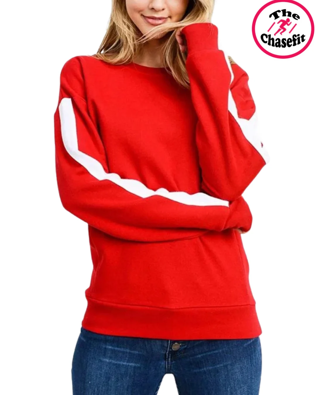 Red Sweatshirt Women Red Sweatshirt Women