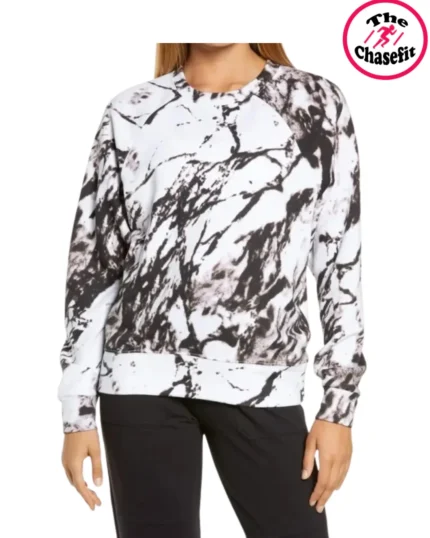 crew neck graphic long sleeve sweatshirts